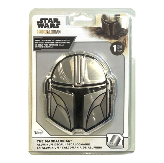 Chroma Graphics Aluminum Star Wars Mandalorian Multi-Purpose Decal