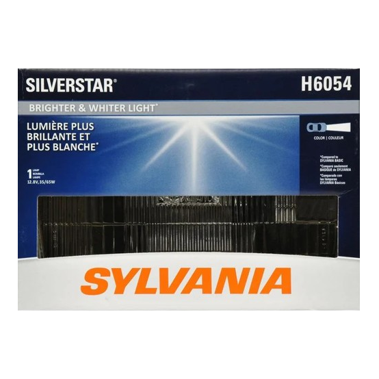 Sylvania SilverStar High Headlight Bulb H6054ST