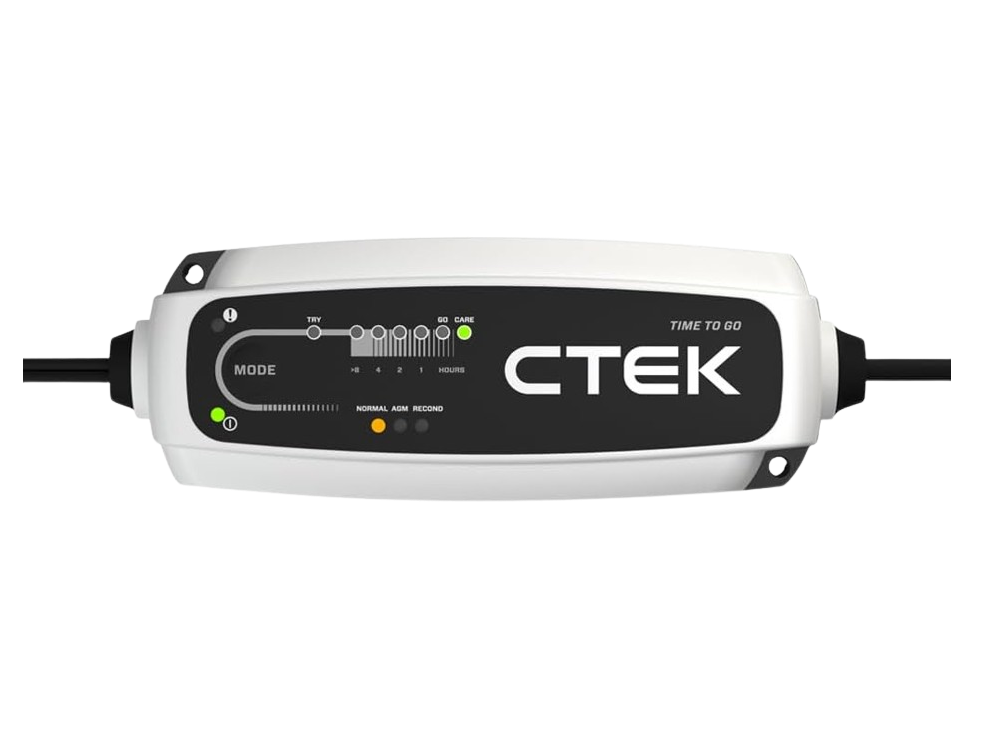 CTEK (40-255) CT5 Time To Go-12 Volt Battery Charger and Maintainer with Accessories