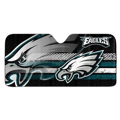 FANMATS 59in x 29 1/2in Philadelphia Eagles Sunshade