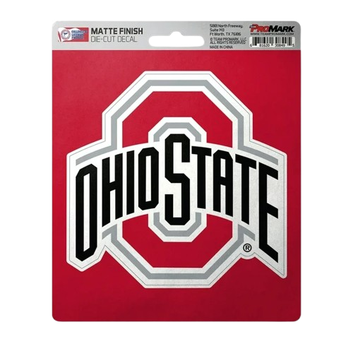 FANMATS Ohio State Matte Decal