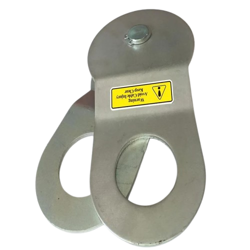 TrailFX 17,600lbs Maximum for Winches WA08B/W10B/W12B/WS10B, Zinc Plated Steel Snatch Block