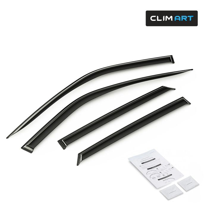 Clim Art Smoke Side Window Deflector 420150