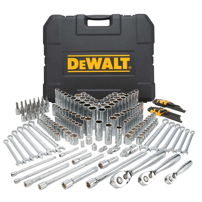 Dewalt Mechanics Tool Set, 204 Piece