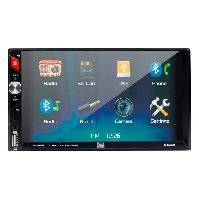 Dual Electronics 6.2in Touchscreen Multimedia Receiver with Bluetooth