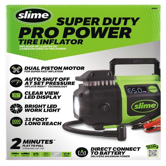 Slime Super Duty Pro Power Tire Inflator