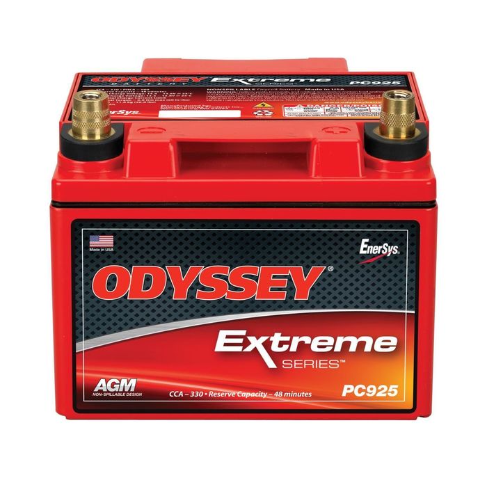 Odyssey Extreme Series AGM Ready-to-Ride Power Sport Battery 540 CCA PC925MJT