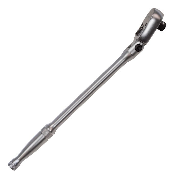 Great Neck 11-1/2in 3/8in Drive Ratchet with Long Handle and Flexible Head