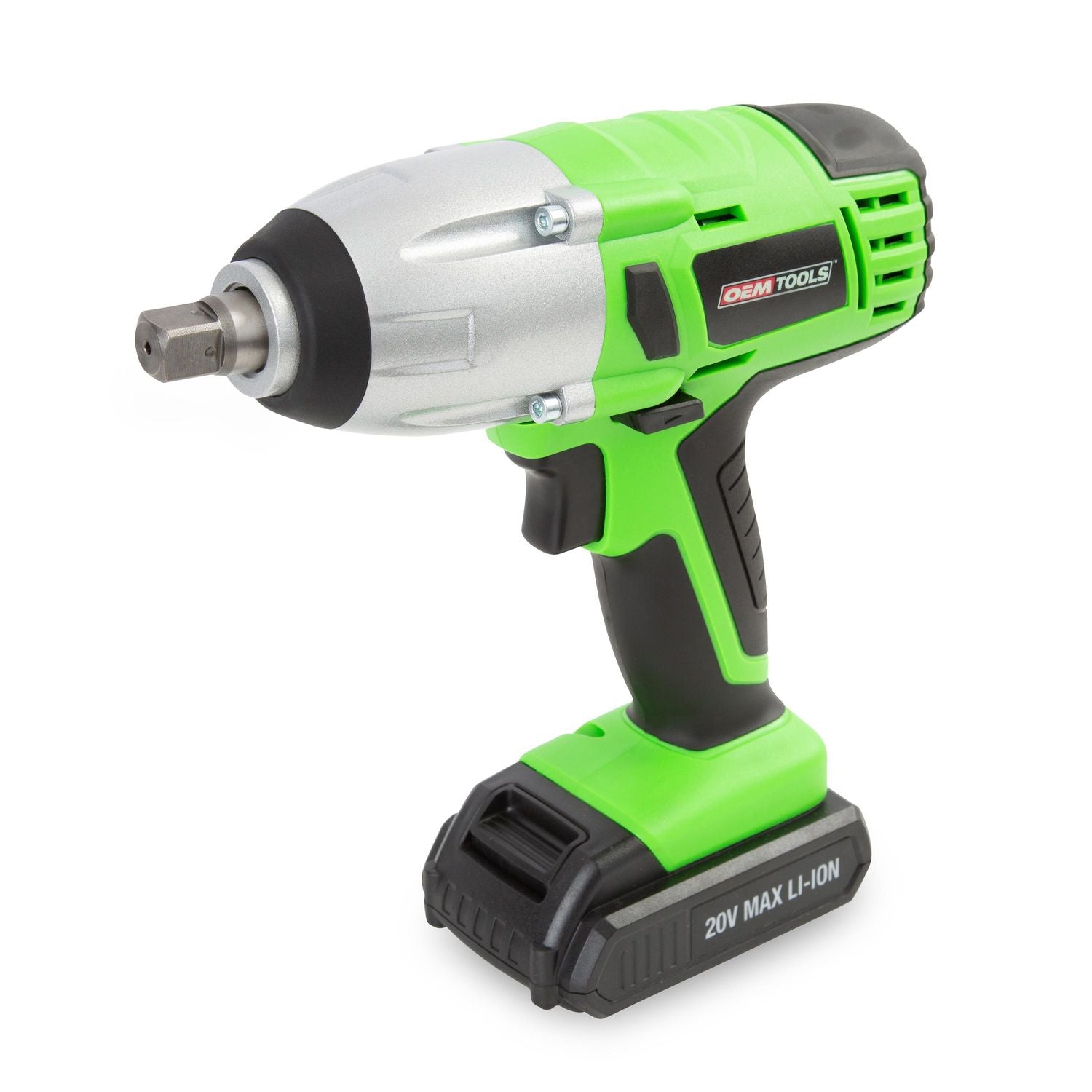 OEMTOOLS 1/2in Drive 20 Volt Lithium Ion Cordless Impact Wrench