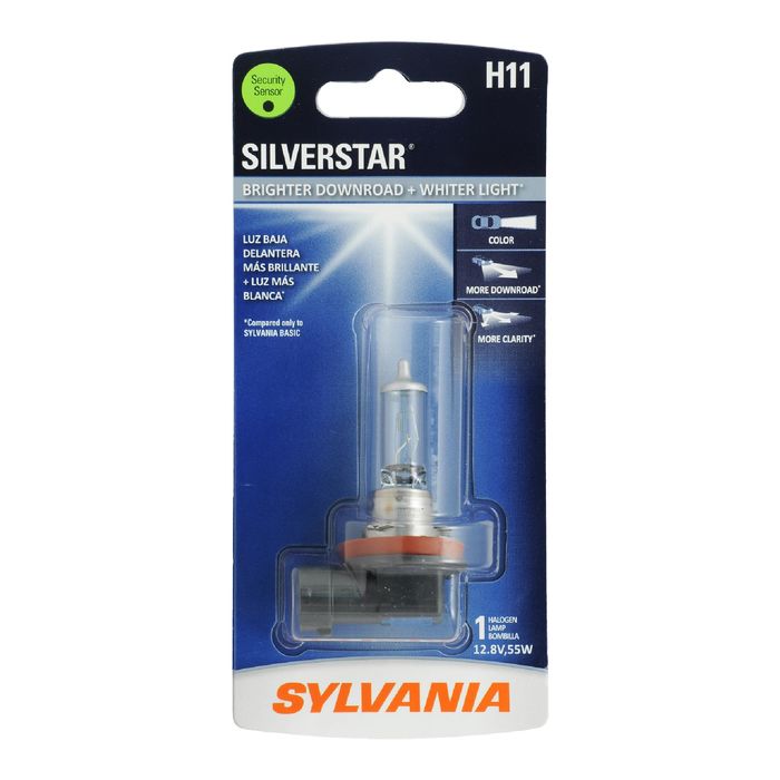 SilverStar Headlight and Fog Light Bulb H11ST