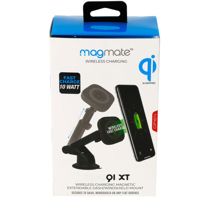 Premier MagMate Wireless Charging Magnetic Dash and Windshield Mount