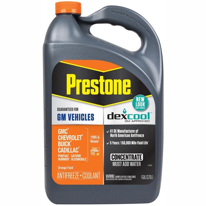 Prestone Antifreeze and Coolant Orange Dex-Cool Concentrate