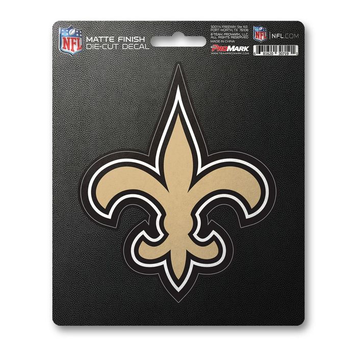 FANMATS New Orleans Saints Matte Decal