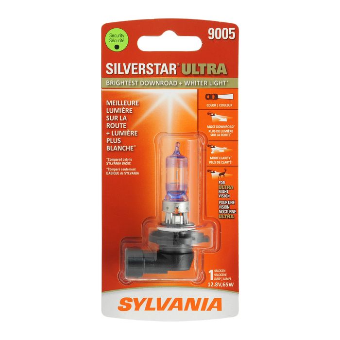 SilverStar Ultra Headlight and Fog Light Bulb 9005SU