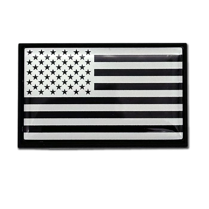 Electroplate Mini USA (Inverted) Flag Emblem