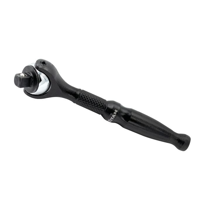 Titan Products 1/4in Drive Swivel Head Micro Ratchet