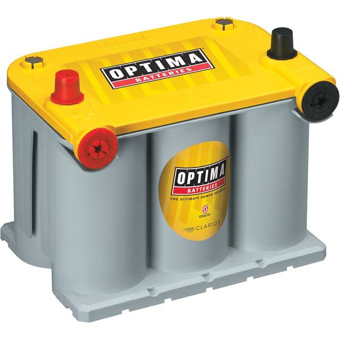 OPTIMA YELLOWTOP Absorbed Glass Mat (AGM) Battery BCI Group Size 75-25 620 CCA D75-25