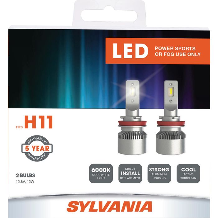 Sylvania LED Headlight Bulb H11SLBX2