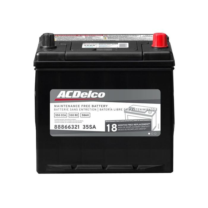 ACDelco Silver Flooded Battery 35 550 35SA