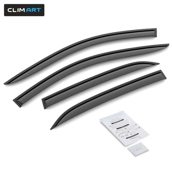 Clim Art Smoke Side Window Deflector 418081