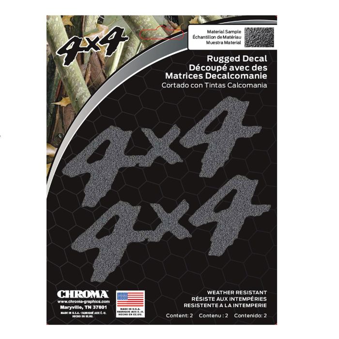 Chroma Graphics 4X4 Rugged Decal