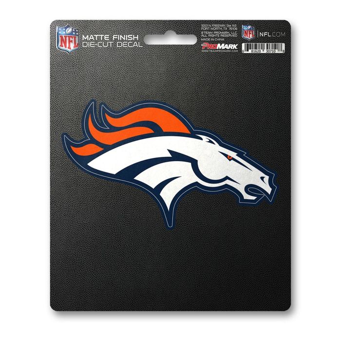 FANMATS Denver Broncos Matte Decal