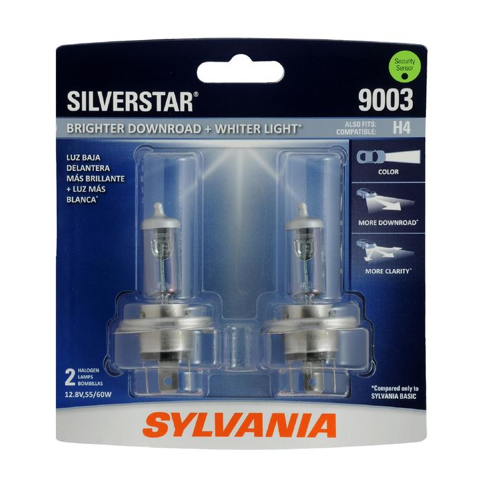 Sylvania SilverStar Headlight and Fog Light Bulb 9003ST-2