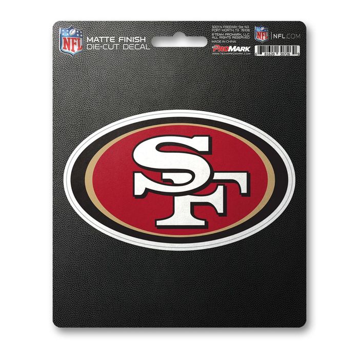 FANMATS San Francisco 49ers Matte Decal