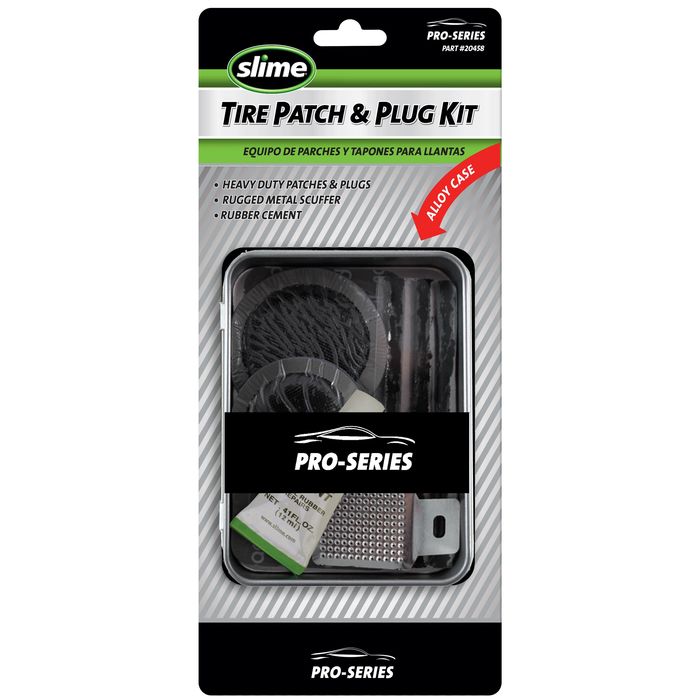 Slime Pro Series Tire Plug and Patch Kit