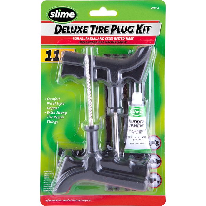 Slime Deluxe Tire Plugger Kit