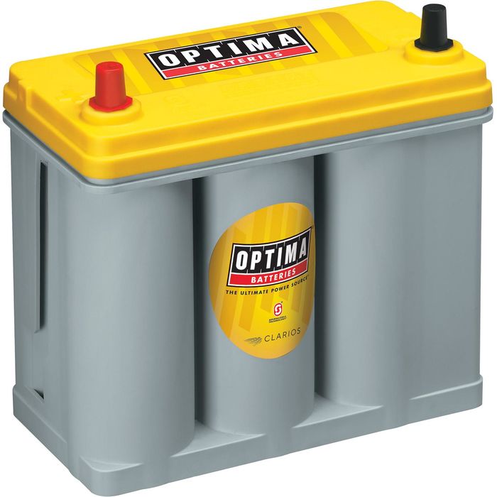 OPTIMA YELLOWTOP Absorbed Glass Mat (AGM) Battery BCI Group Size 24R 450 CCA 46B24R