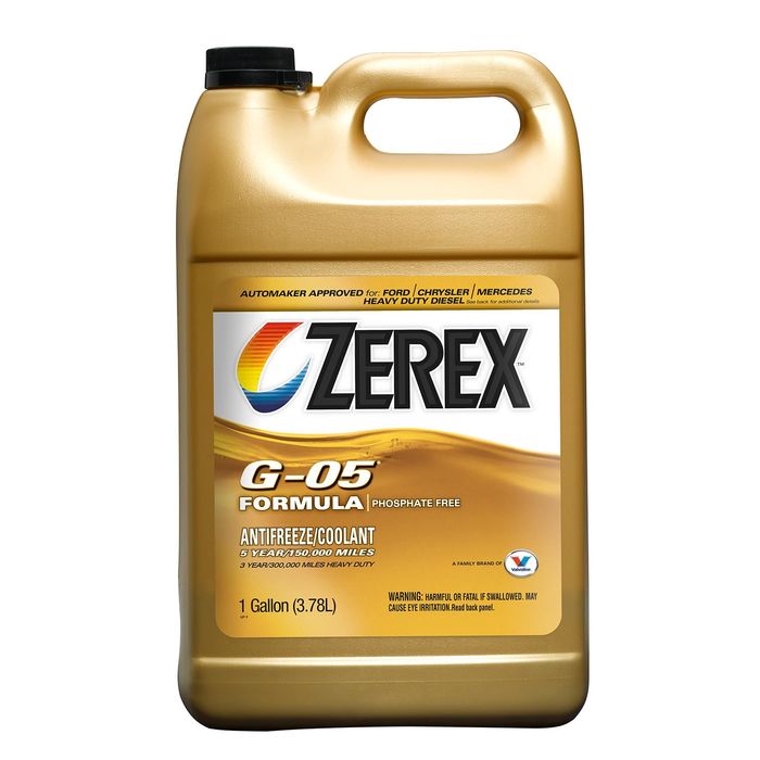 Zerex G05 Concentrate Antifreeze/Engine Coolant 1 Gallon