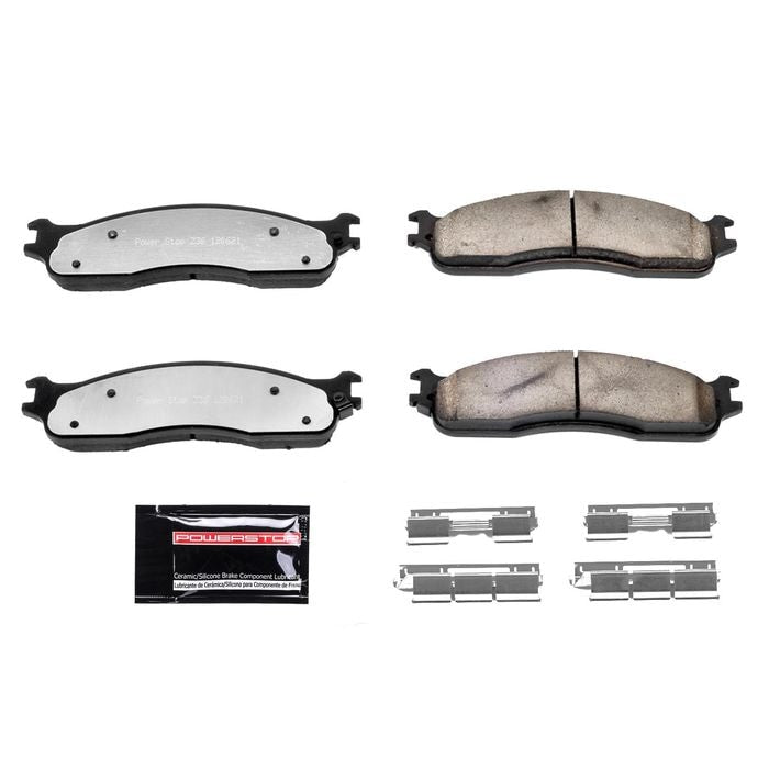 PowerStop Carbon Fiber Ceramic Disc Brake Pad Set Z36-965