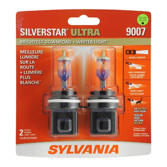 Sylvania SilverStar Ultra Headlight Bulb 9007SU-2