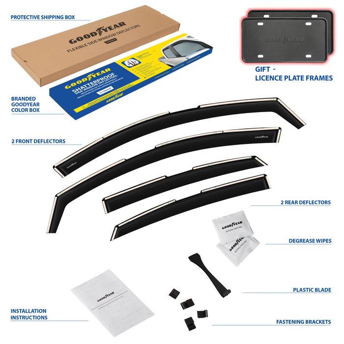 Goodyear Smoke Side Window Deflector GY003467
Goodyear Smoke Side Window Deflector GY003467