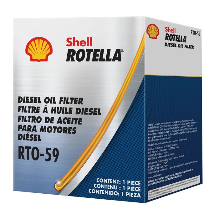 Shell ROTELLA Engine Oil Filter RTO59