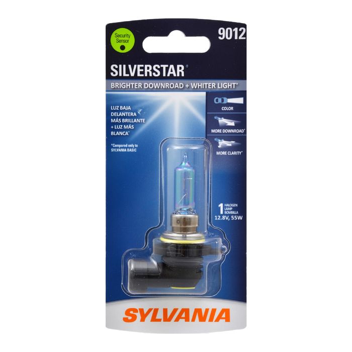 SilverStar Headlight and Fog Light Bulb 9012ST