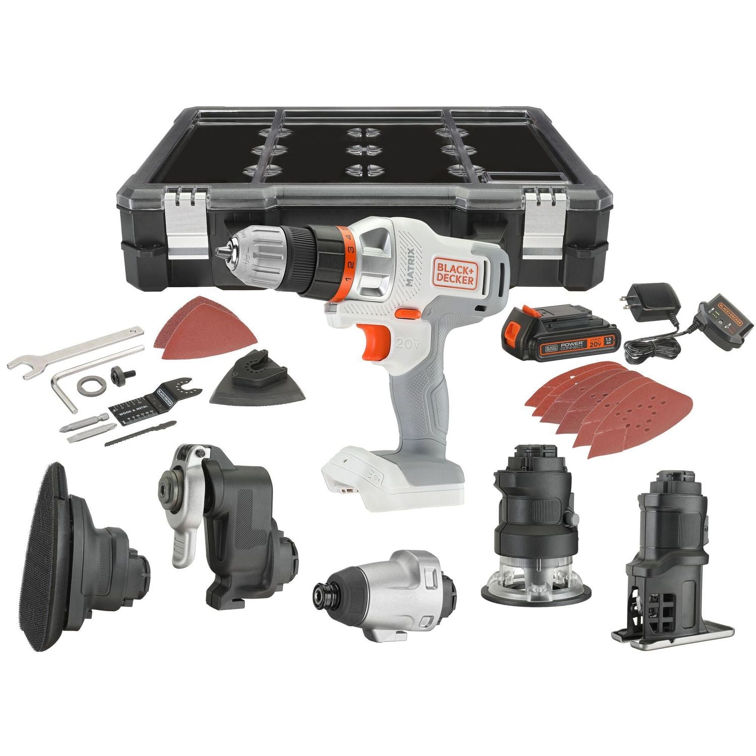 Black & Decker 20 Volt MAX Matrix Cordless Combo 6-Tool Kit