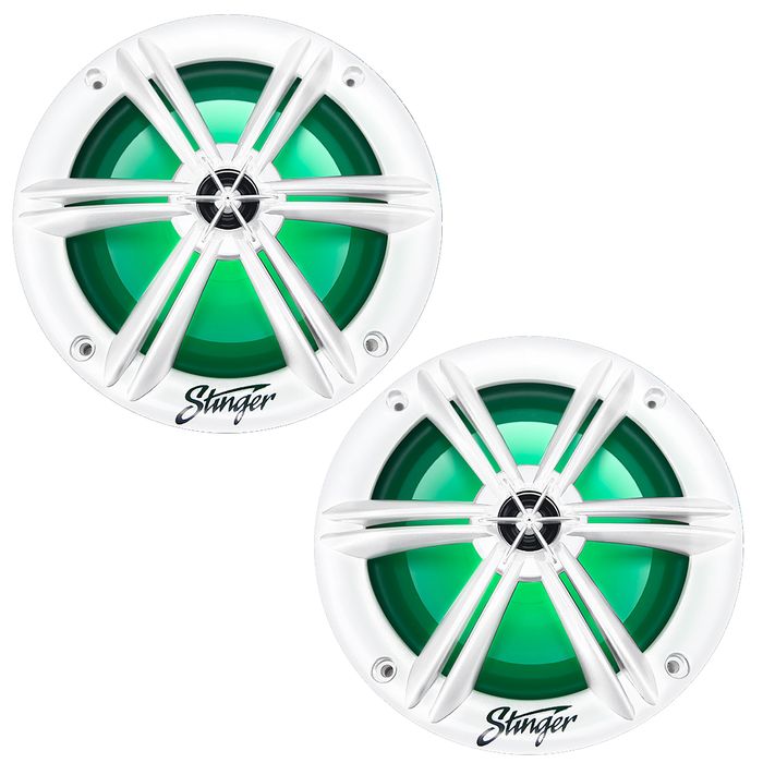 Stinger 6.5in White/RGB Marine Speaker