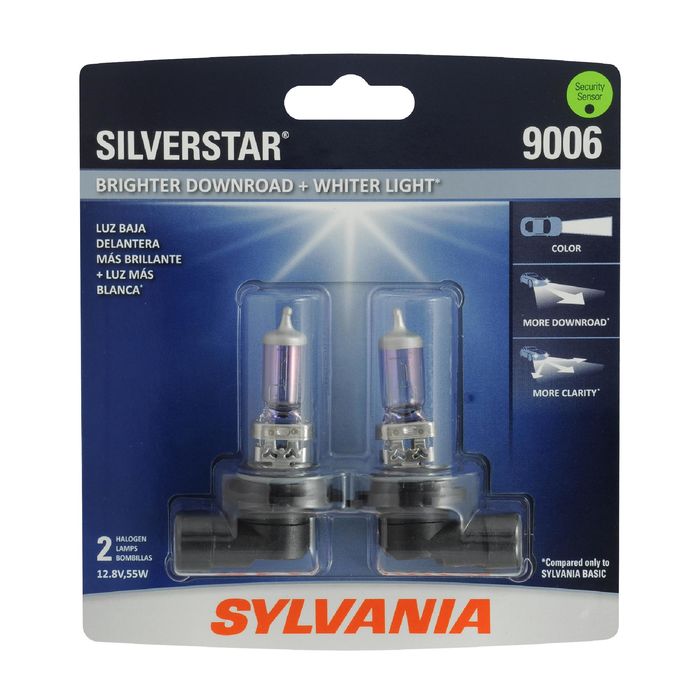 Sylvania SilverStar Headlight and Fog Light Bulb 9006ST-2