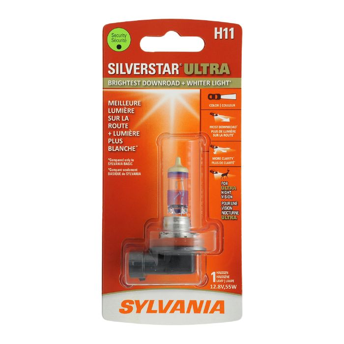 Sylvania SilverStar Ultra Headlight Bulb H11SU