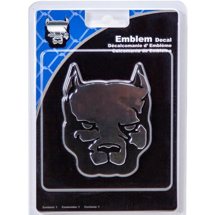 Chroma Graphics Pitbull Injections Molded Decal