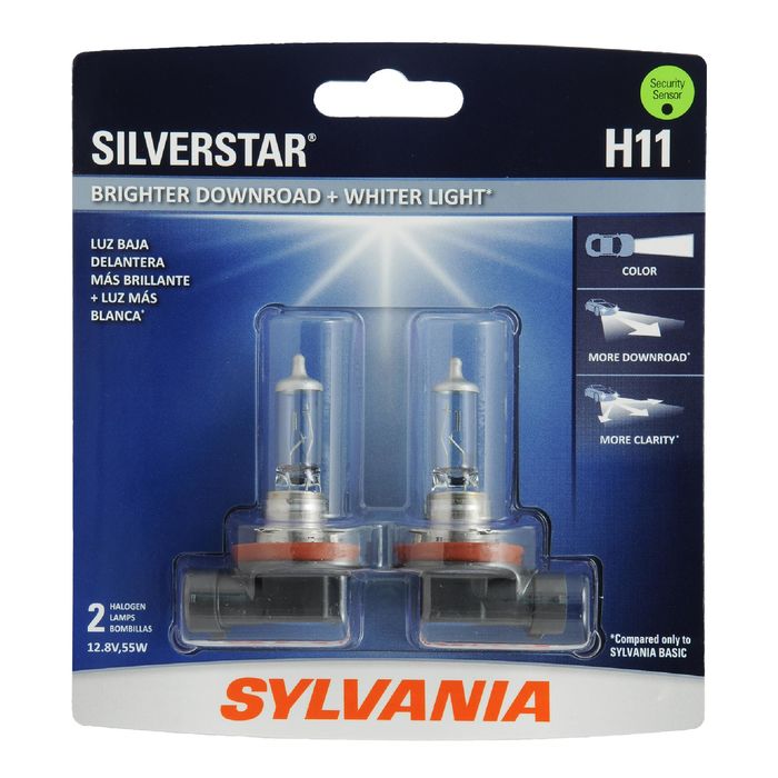 Sylvania SilverStar Headlight Bulb H11ST-2