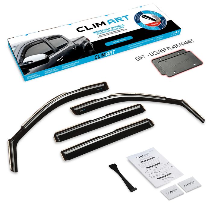 Clim Art Side Window Deflector 619003LP