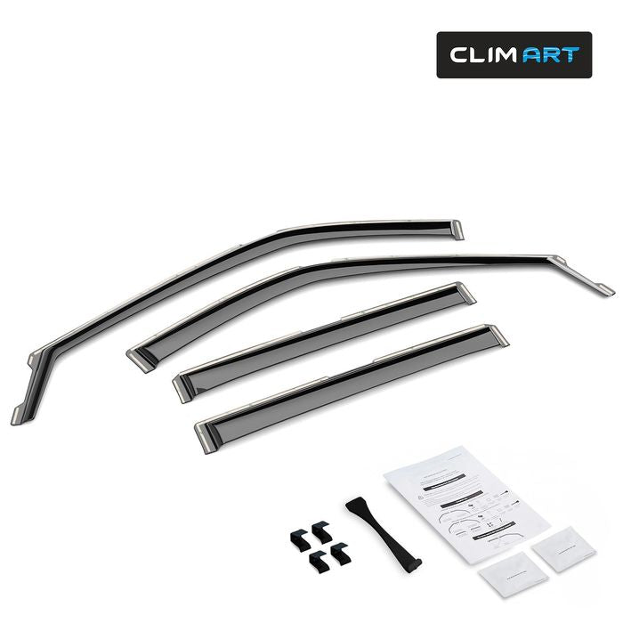 Clim Art Smoke Side Window Deflector 620150