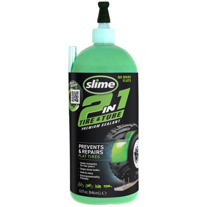 Slime Tire 2-In-1 Sealant 32Oz