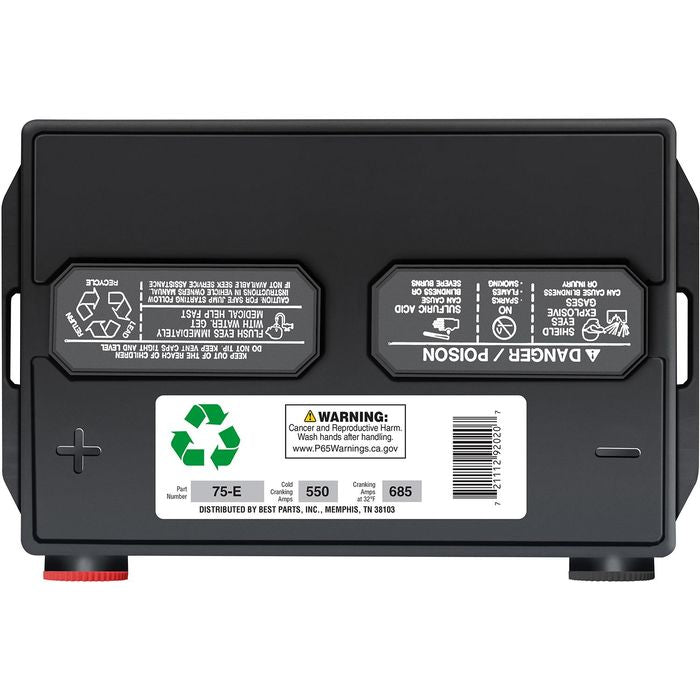 Econocraft Battery BCI Group 75 550 CCA 75-E