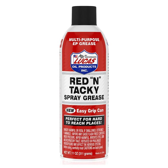 Lucas Oil Products Red N Tacky Spray Grease 11oz