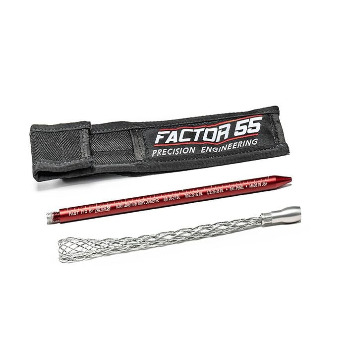 Factor 55 Red for Use Synthetic Cable Up to 5/8in Diameter with Carrying Pouch