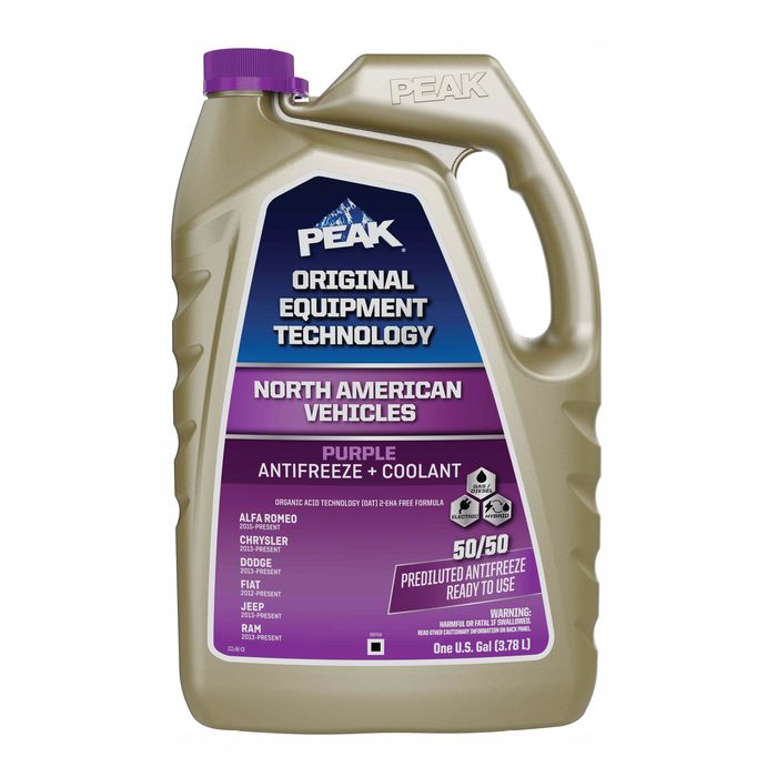 PEAK ORIGINAL EQUIPMENT TECHNOLOGY Purple Engine Coolant and Antifreeze